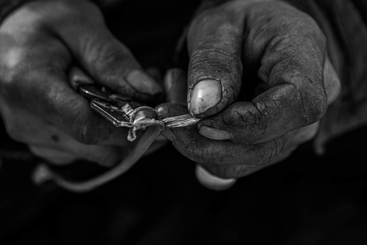 Photo of hands. (COURTESY: Alex Ramadan)