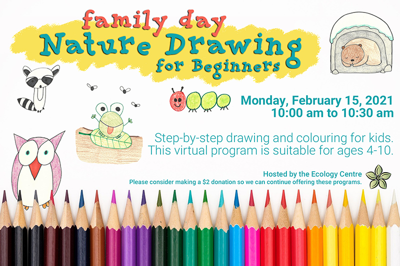 Nature Drawing for Beginners Family Day - image