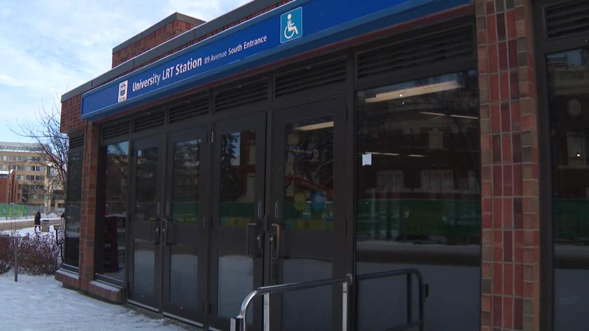 The University of Alberta Transit Centre in Edmonton, Alta. on Friday, Feb. 5, 2021.