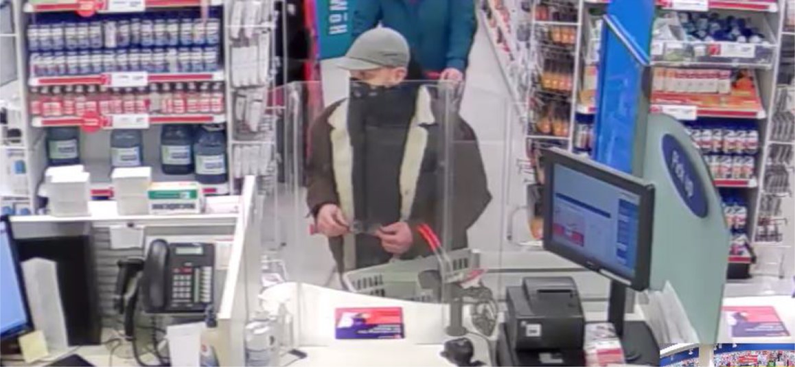 Bancroft OPP are looking to identity this suspect in a theft investigation.