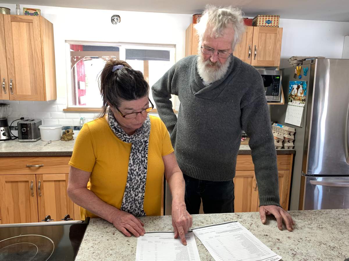 A North Okanagan couple is nearly $800 out-of-pocket after having their bank account automatically debited for an internet service they say they never used.