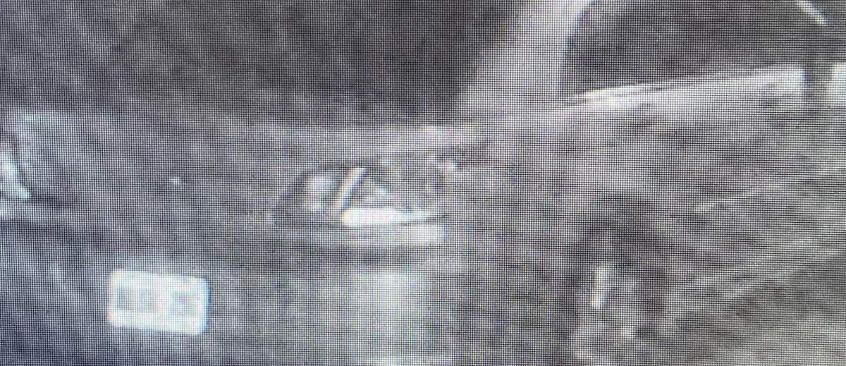 Vehicle in a theft at a Fraserville gas station.