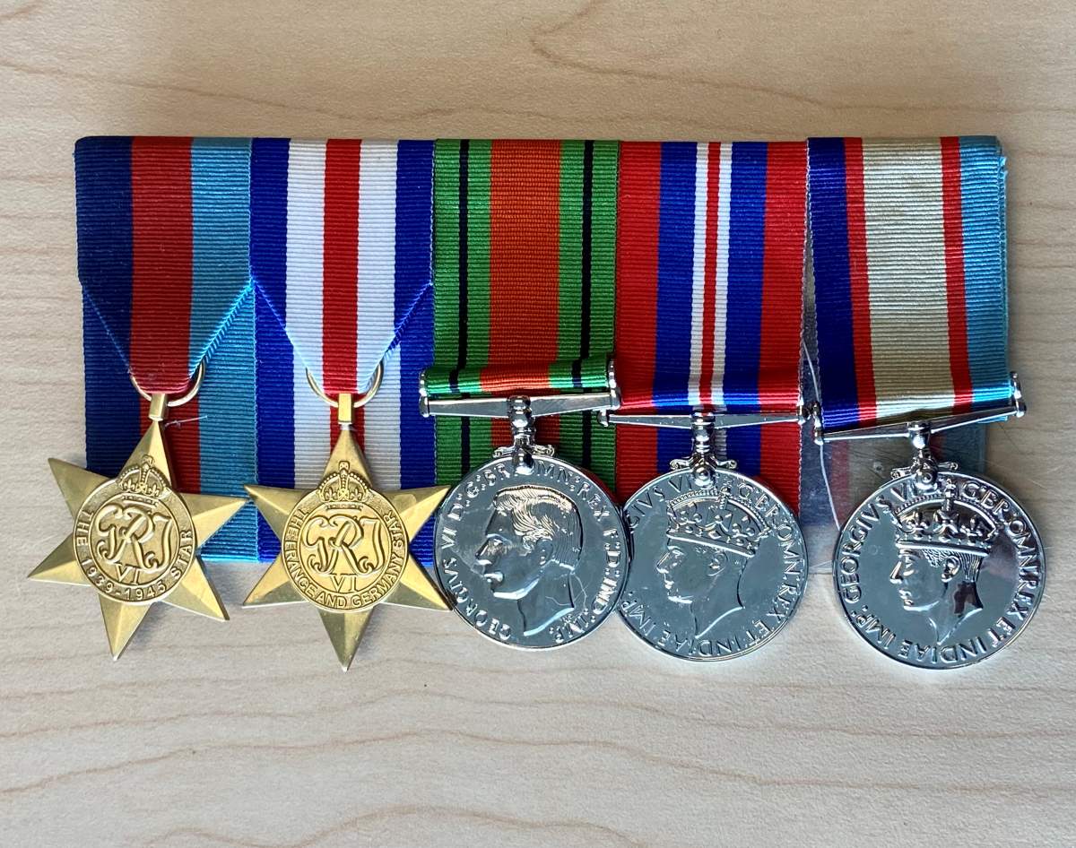 Kelowna RCMP say a set of five military medals were seized during a drug bust on Feb. 11, and they’re hoping to return them to the rightful owner.