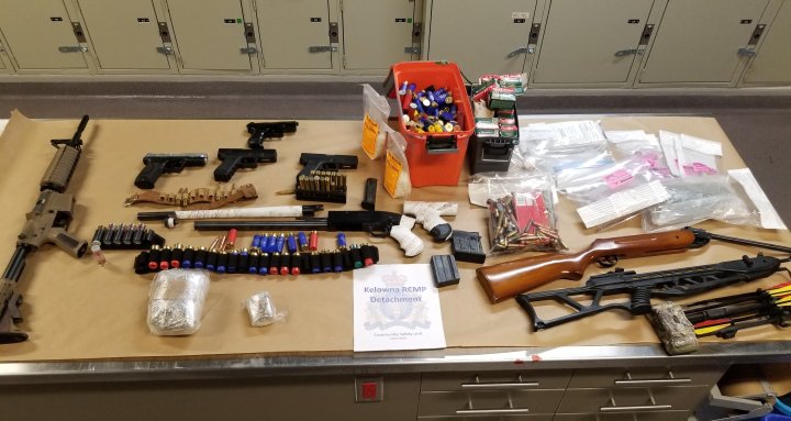 Kelowna drug bust yields meth, fentanyl, weapons, stolen bikes and set ...