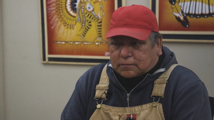 Perry Mcleod is the water operator at Peepeekisis Cree Nation.