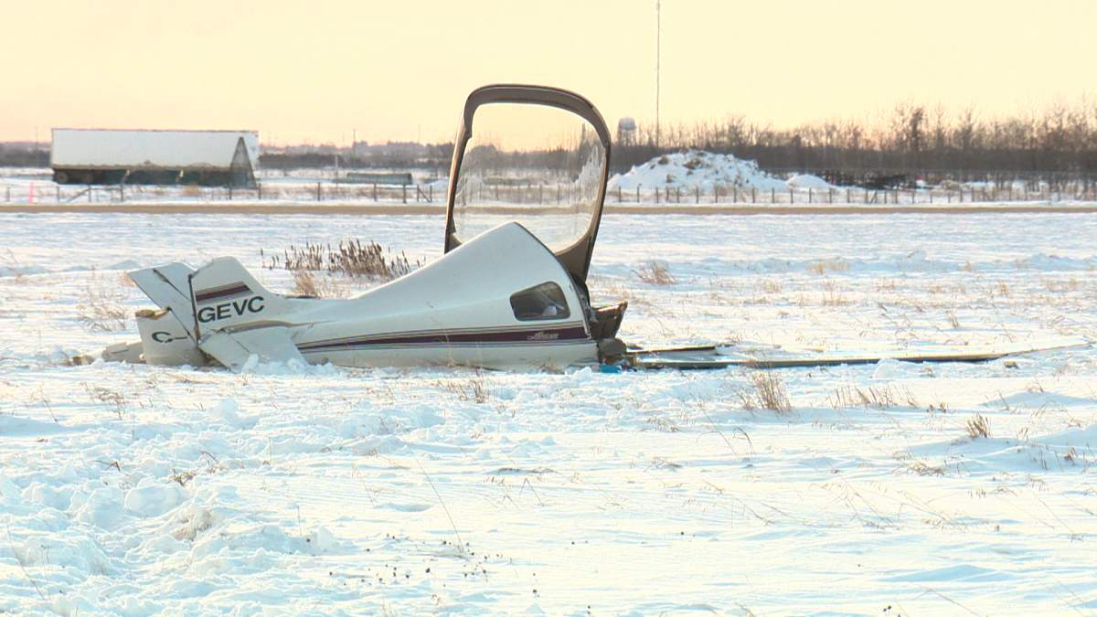 A "small ultralight" plane crashed at the Warren Thomas (Josephburg) Aerodrome on Saturday, Feb. 20, 2021. 