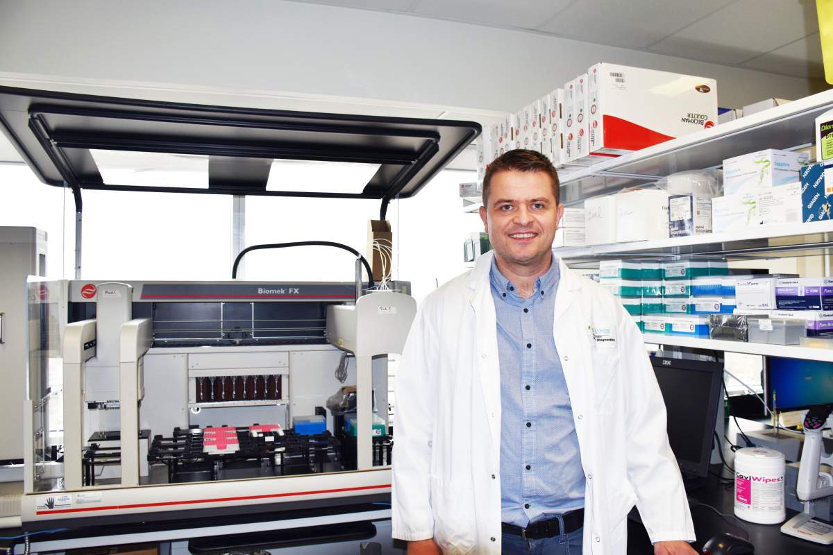 Dr. Bekim Sadikovic, lead researcher at Lawson and Scientific and clinical director of the Verspeeten Clinical Genome Centreat London Health Sciences Centre, invented EpiSign.