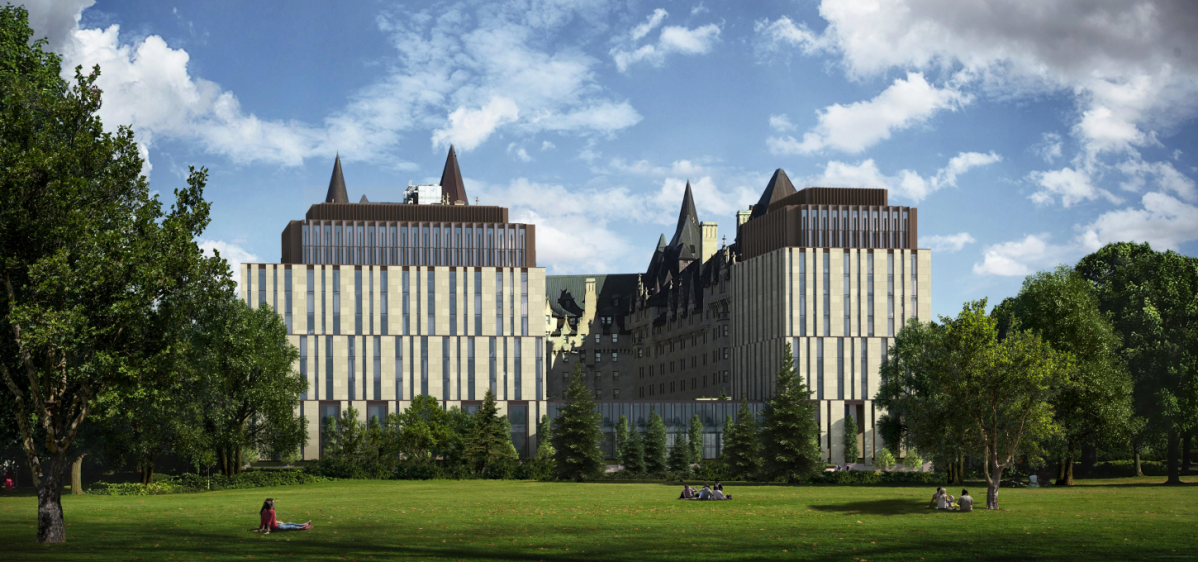 Ottawa Committee Oks Latest Design Of Embattled Chateau Laurier Addition Boom 99 7