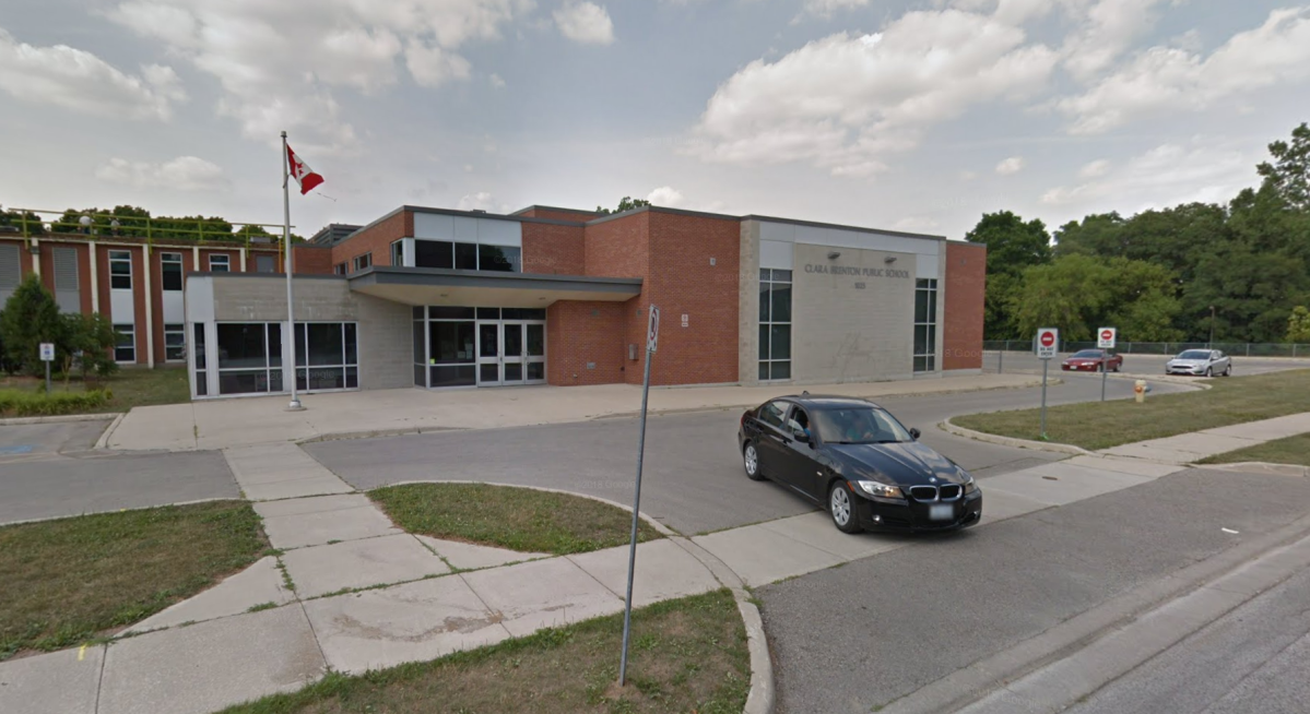 Clara Brenton Public School on St. Croix Avenue in London, Ont.