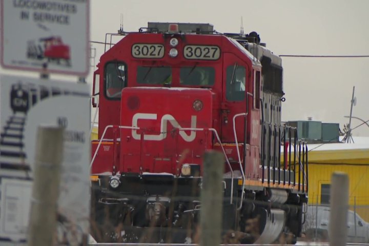 Booms, bangs and bells: Edmonton residents fed up with new 24/7 train noise from CN Rail yard