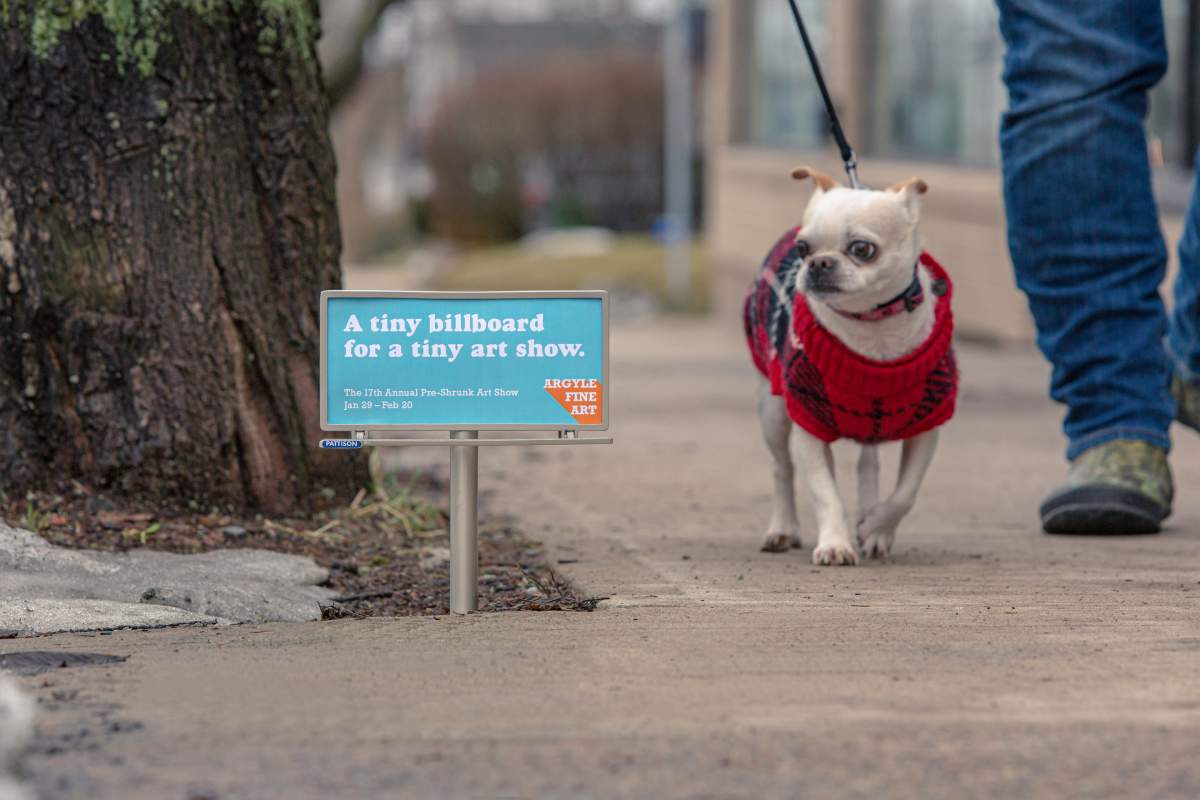 Due to the ongoing pandemic the number of in-person visits at the Argyle Fine Art Gallery has been less than in previous years, but the small show goes on.