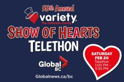 Continue reading: Variety Show of Hearts telethon raises more than $5.3 million for kids with special needs
