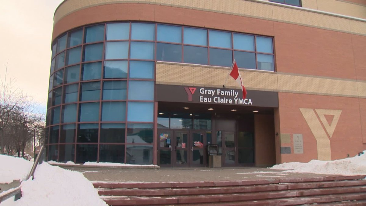 The Gray Family Eau Claire YMCA in Calgary, pictured on Feb. 18, 2021.
