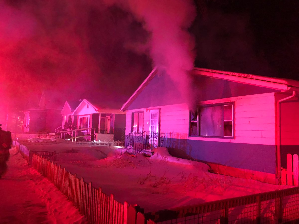 Saskatoon firefighters responded to a fire on Avenue D North early Sunday morning. A battalion chief said several pets died in the blaze but said no other occupants were injured.