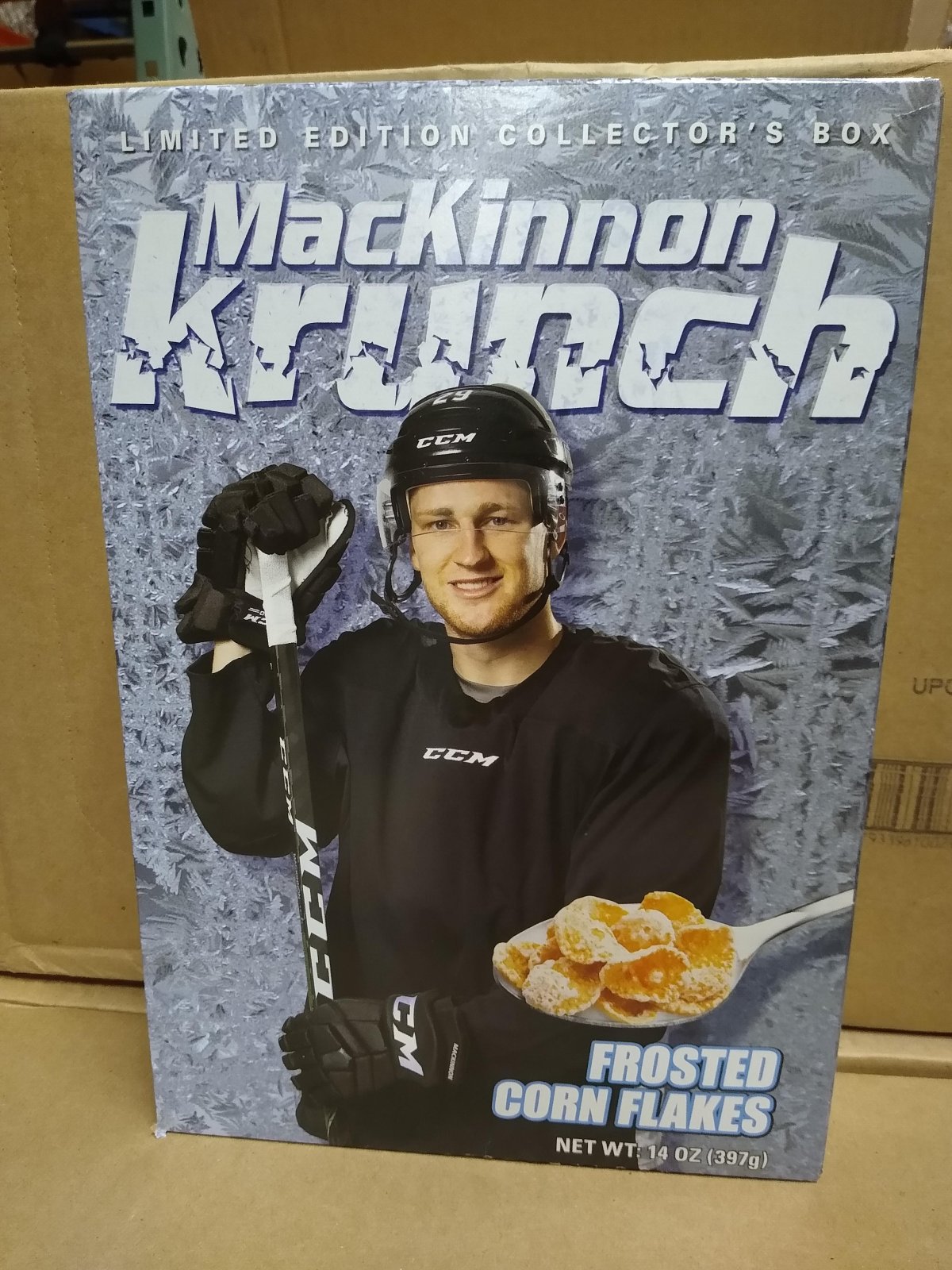 MacKinnon Krunch cereal in Colorado. 