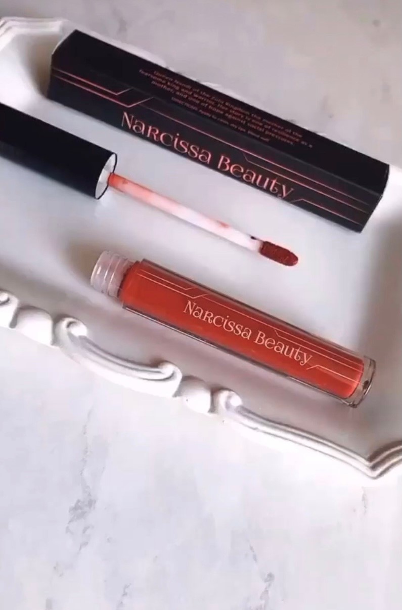 One of Barud’s lipstick colours