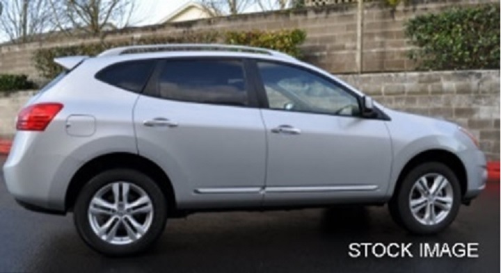 Police are looking for a 2012 silver Nissan Rogue with Alberta licence plate CGH 3350, which they believe is connected to the homicide.