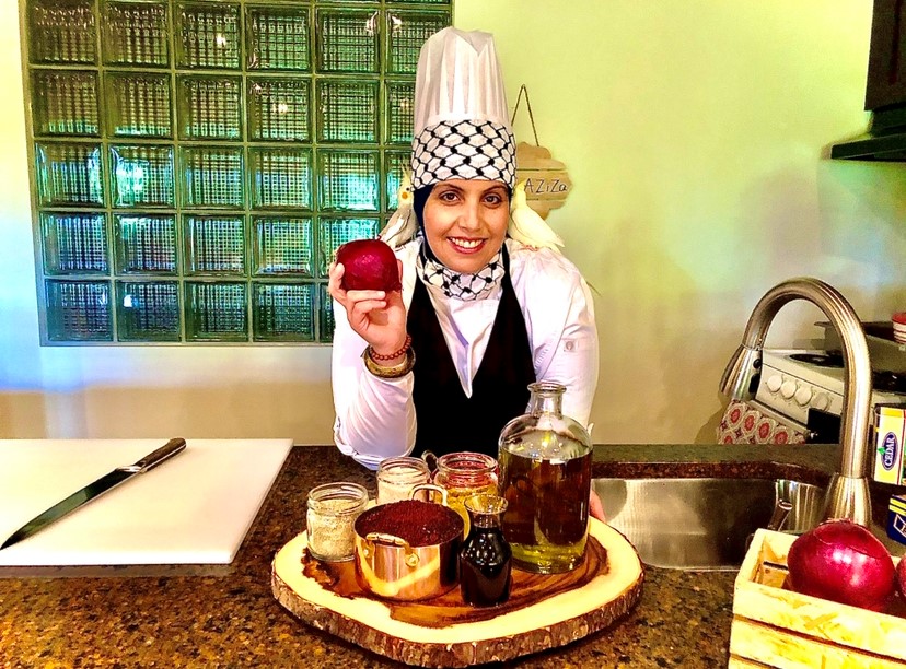 Chef Aziza Hamdan.