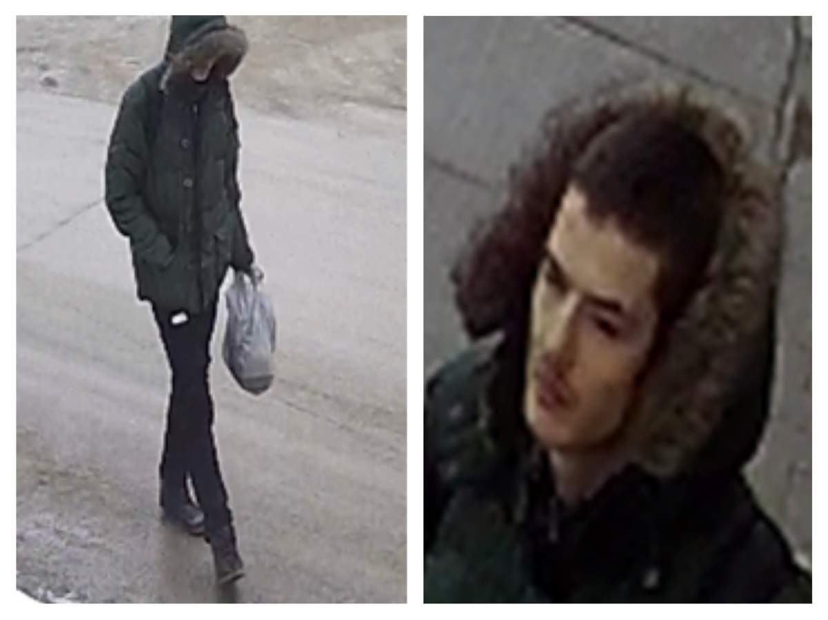 Peterborough police seek this suspect in a a reported street robbery.