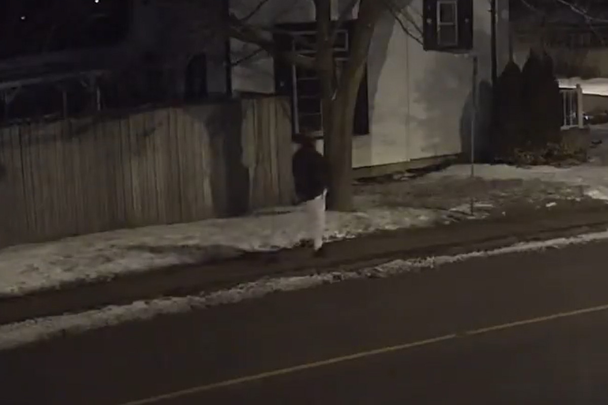 Waterloo Regional Police are looking to speak with this man.