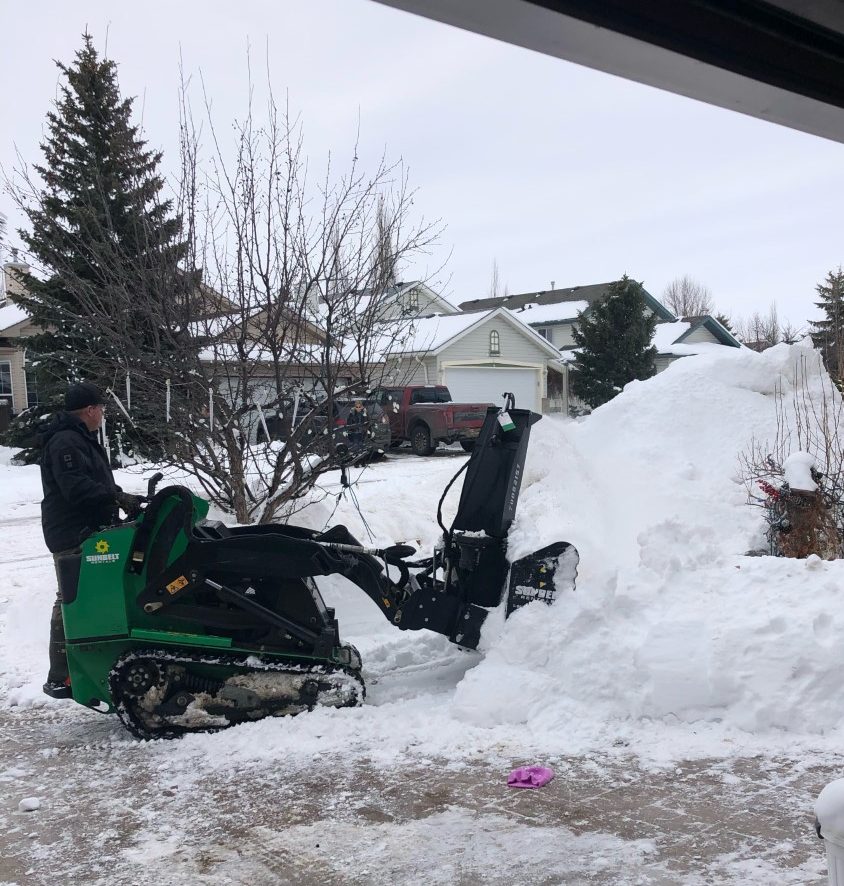 Nevin Jones said the town demolished his sledding hill on Friday, Feb. 5, 2021.