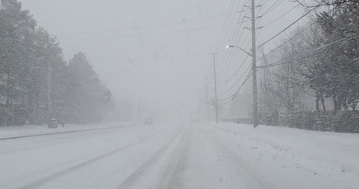 Winter weather travel advisory in effect for Toronto to start off 2022 – Toronto