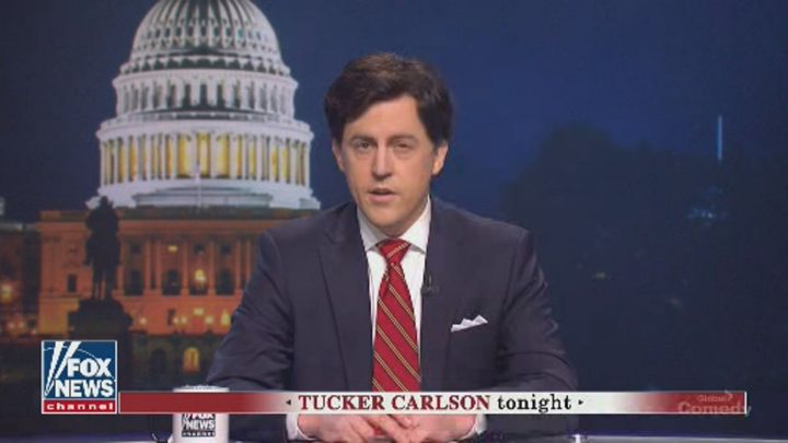 He's guilty as hell': 'SNL' spoofs Trump impeachment results with Tucker  Carlson show - National | Globalnews.ca