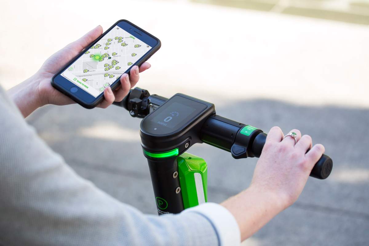 File photo of an e-scooter.