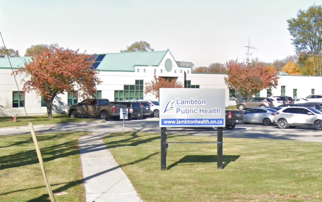 Lambton Public Health's building in Sarnia, Ont.
