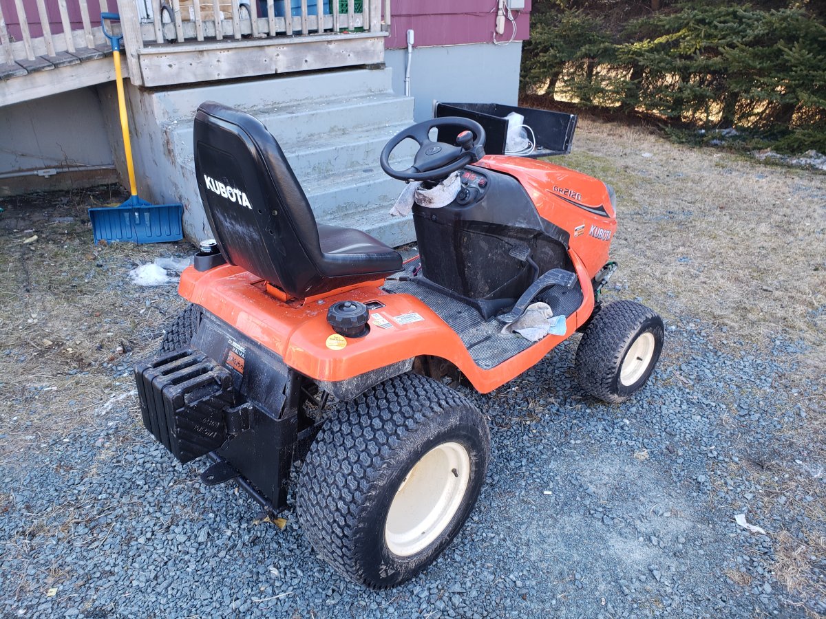 Photo of tractor provided by police. 