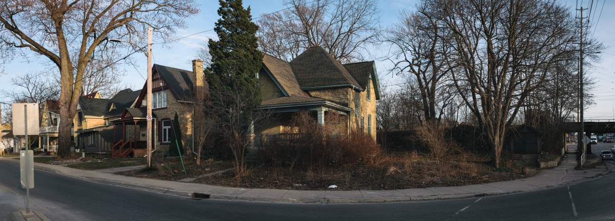 100 Stanley Street, as seen on March 23, 2021.