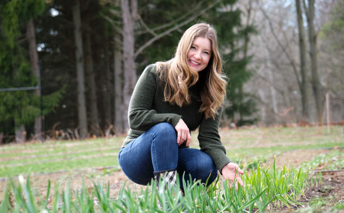 Anne Marie Matthews says her vegetable garden motivated her to embrace a zero-waste lifestyle.
