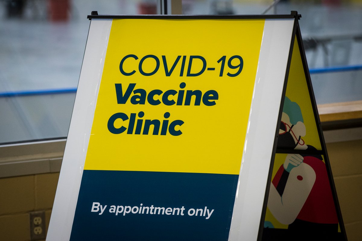 "Many people" in Ottawa are showing up to COVID-19 vaccine clinics without an appointment, leading crowds to form outside the sites, according to the City of Ottawa. File photo.