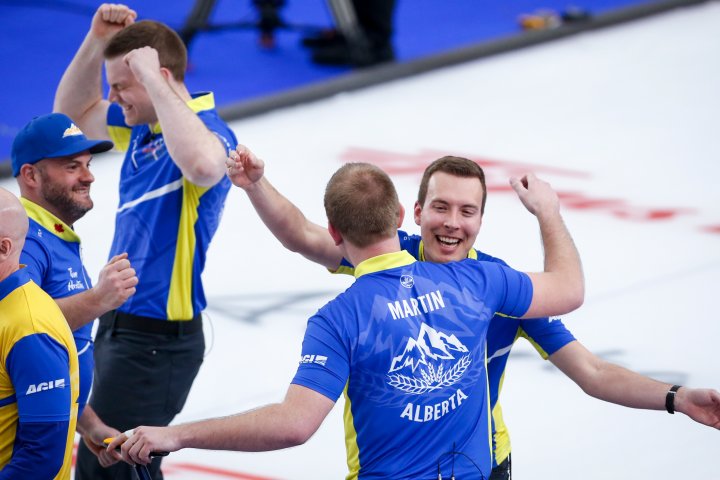 Alberta’s Bottcher beats Koe 4-2 to win Canadian men’s curling championship for first time