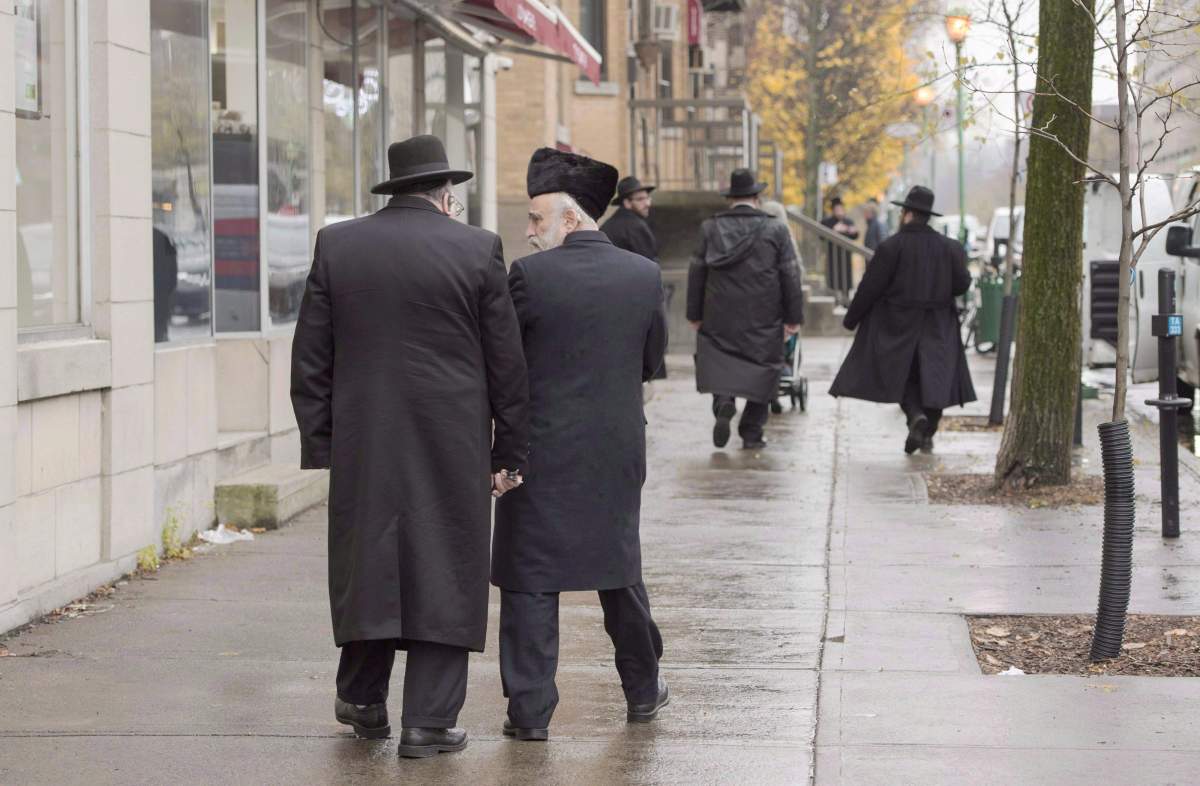 Police said they met with one of the leaders of the synagogue to inform him about Quebec's COVID-19 regulations, which forbid religious gatherings of more than 25 people.