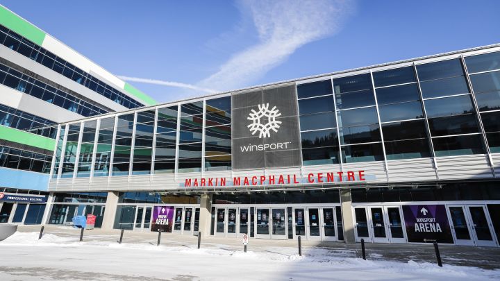 A file photo of WinSport’s Markin MacPhail Centre.