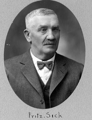 Undated photo of Fritz Sick