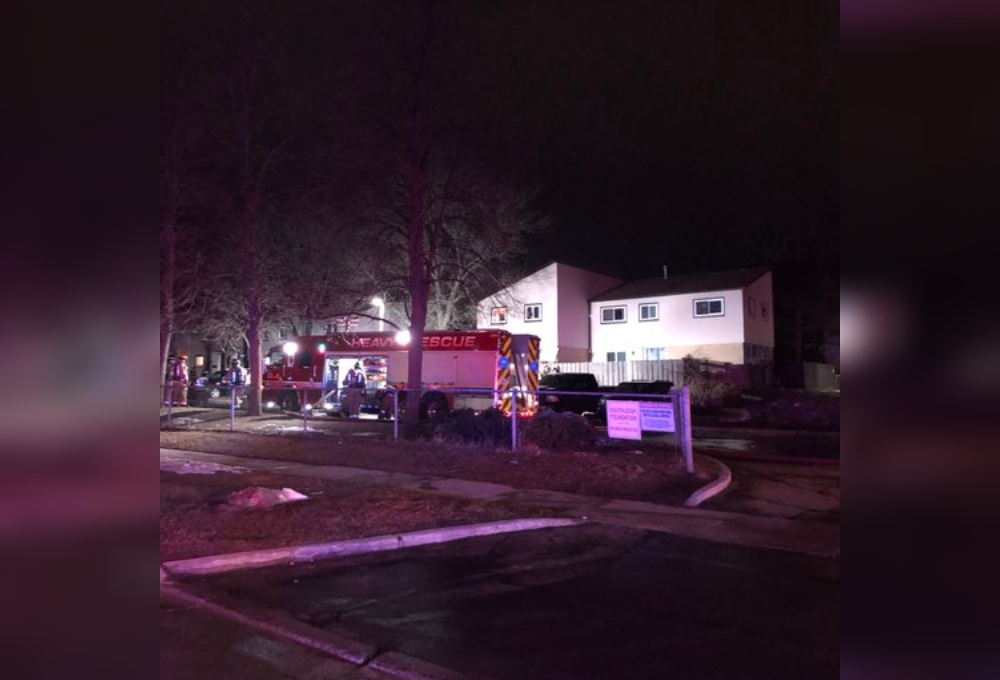 Guelph police say a 41-year-old woman died following a townhouse fire.