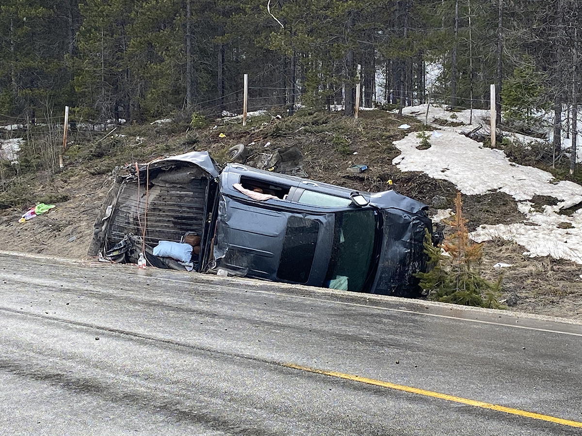Police closed a section of Highway 33 on Wednesday afternoon, stating they were conducting an investigation. The highway appears to be closed in part because of a rolled over truck.