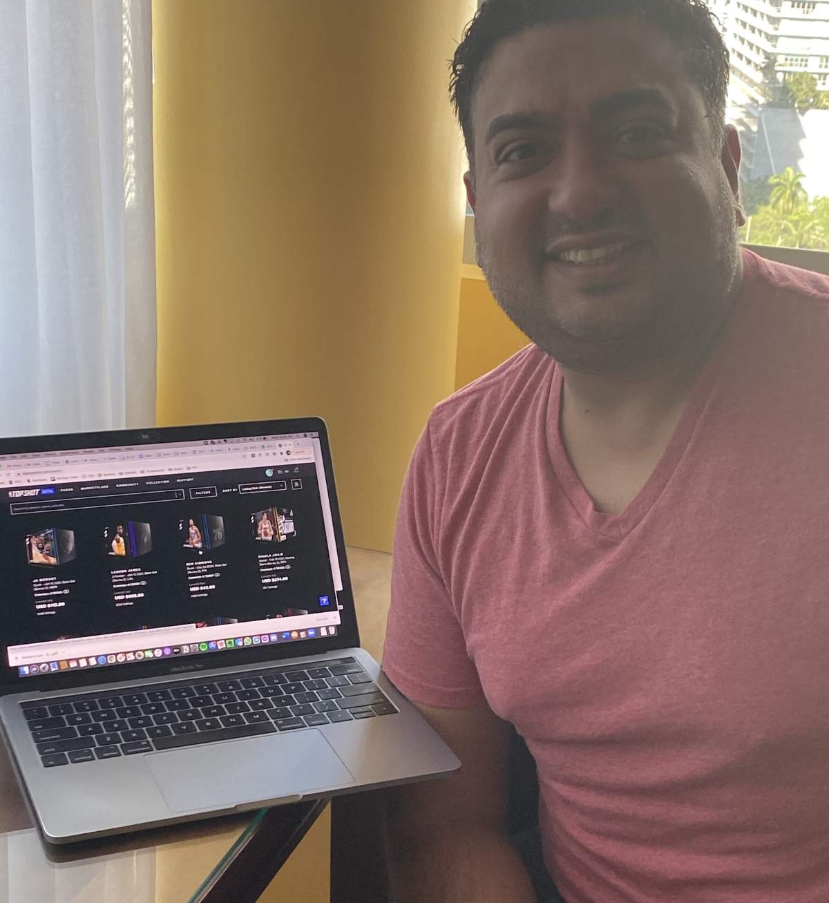 Sheetal Jaitly says his Top Shots NFT collection has increased in value by 1,100% in a matter of months.