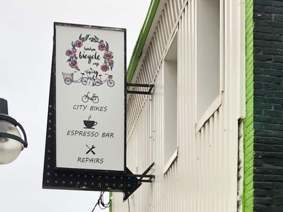 London Bicycle Cafe on 255 Clarence Street in London Ont., March 26, 2021.