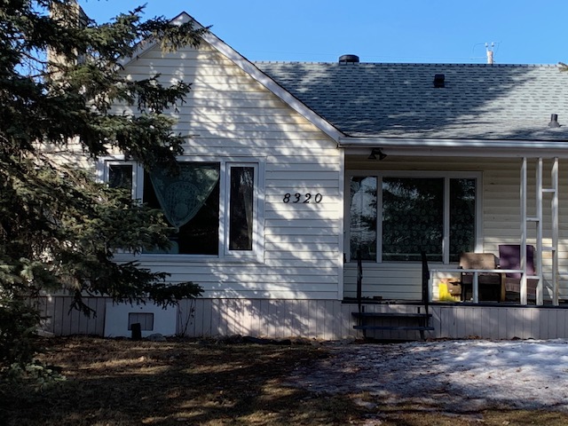 Edmonton firefighters were called to a house fire near 83 Street and 77 Avenue in the King Edward Park neighbourhood on Friday, March 12, 2021.