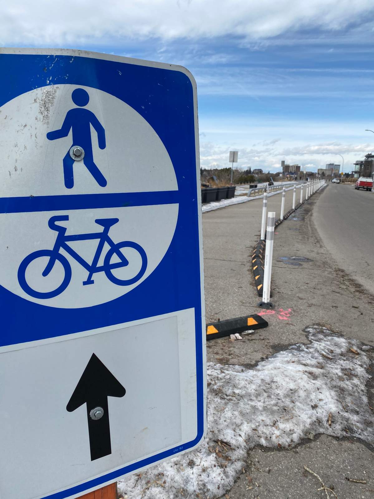 Crescent Heights adaptive lane.