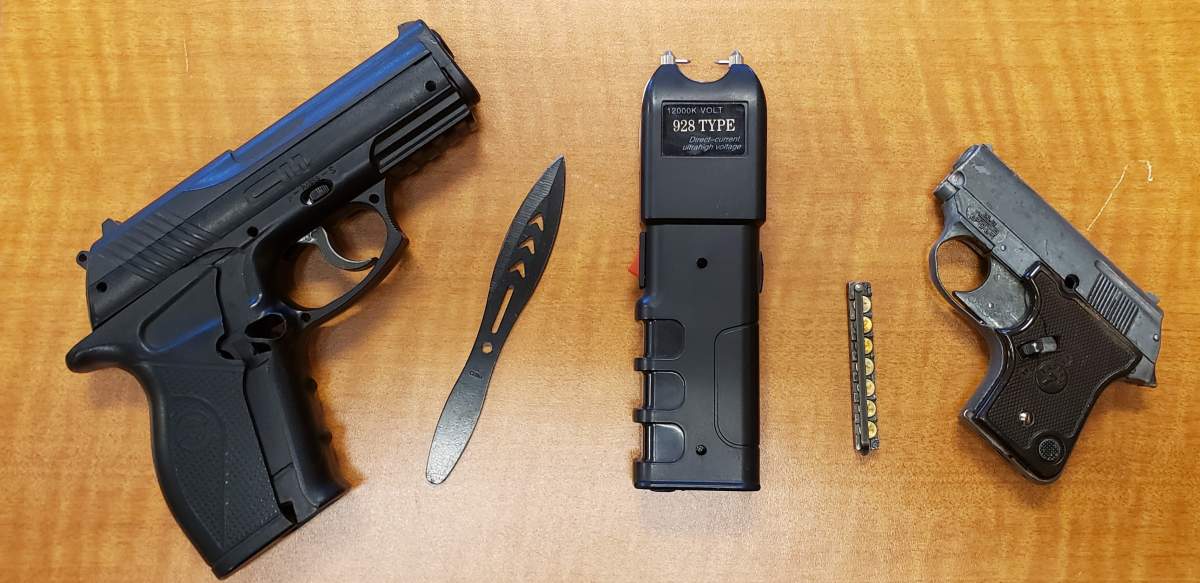 City of Kawartha Lakes OPP seized firearms and arrested five in Fenelon Falls as part of an investigation.