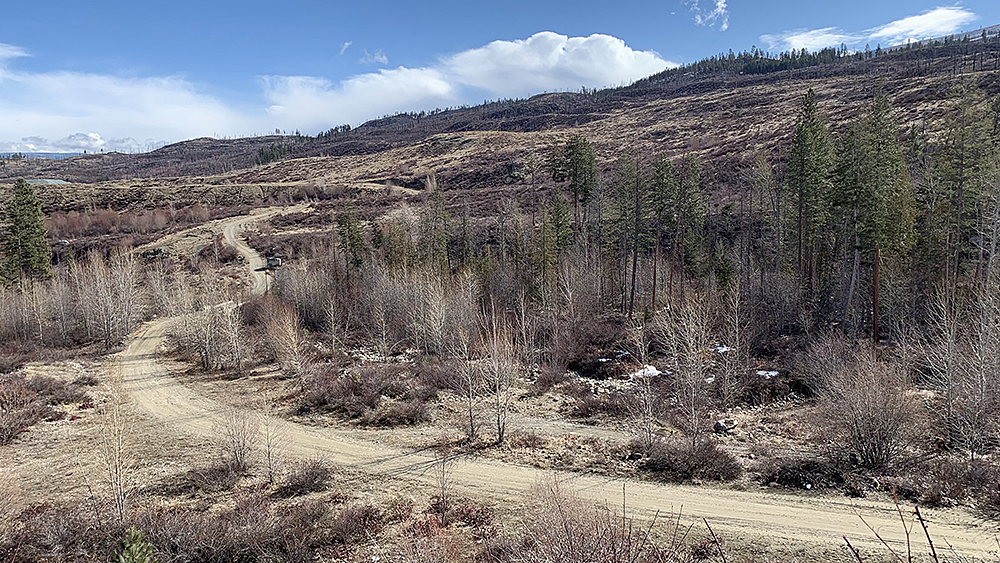 Work is now underway to create a third access route to Kelowna's Upper Mission neighbourhood through Southeast Kelowna.