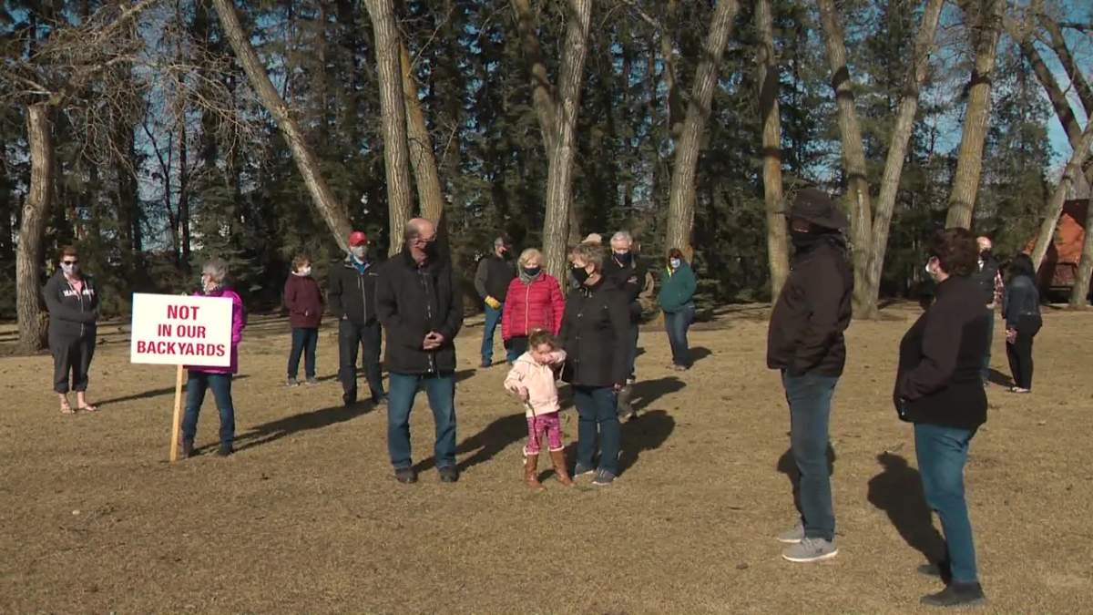 Dozens of Leduc County residents near Thorsby say they are concerned with the traffic and smells a composting business would bring to their backyards, especially after learning the company is associated to Cleanit Greenit in Edmonton.