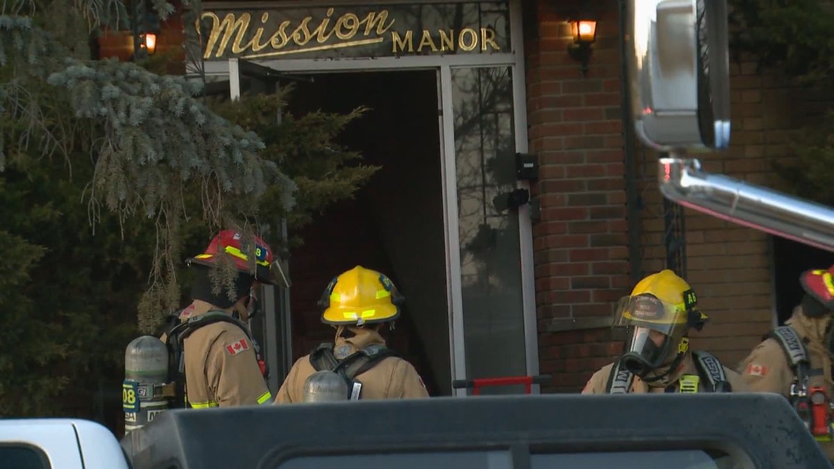 Calgary crews responded to a fire in Mission on Tuesday, March 30, 2021.