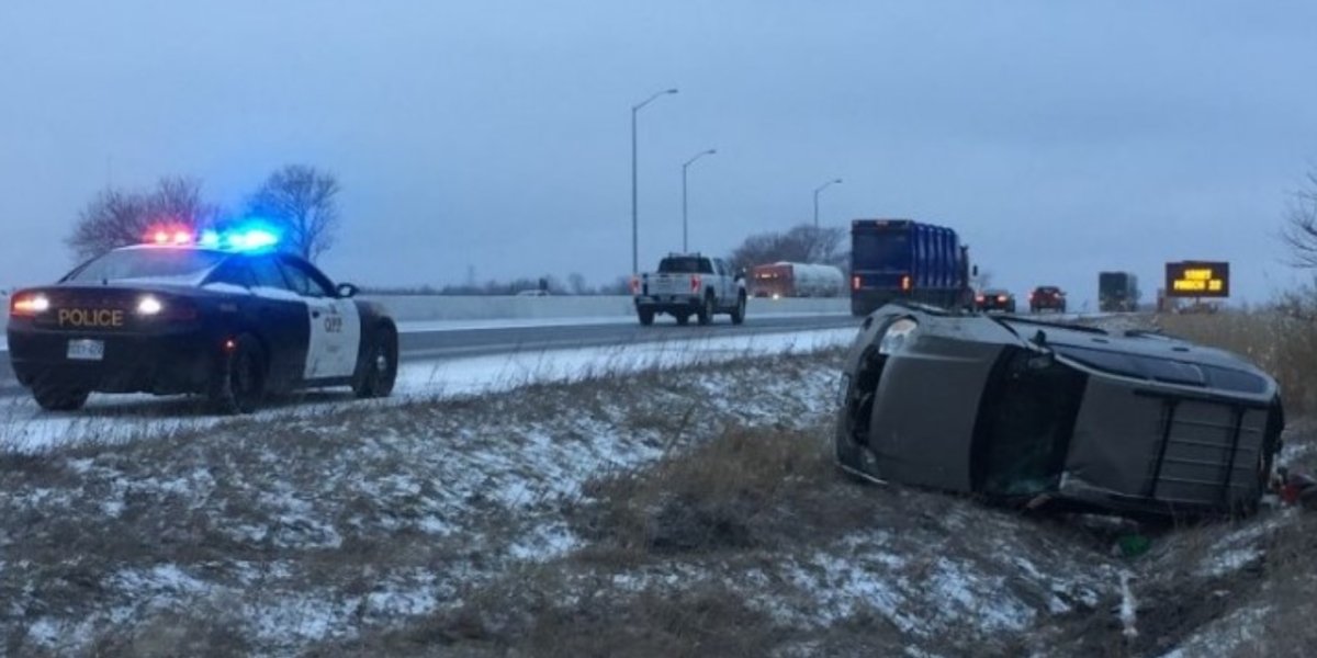OPP say they have responded to several collisions along Hwy 401 Tuesday morning.