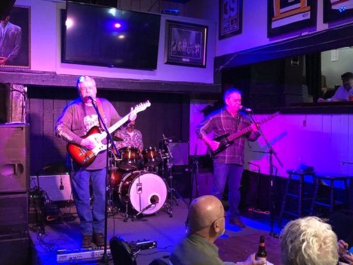 Saint John band Party Line were among performers at a concert to benefit Jed Pye at Pub Down Under, Main Street, on Sunday, March 7, 2021.
