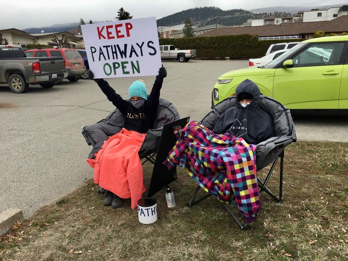 Supporters plan to rally outside Pathways every Sunday to keep the issue in the public eye.